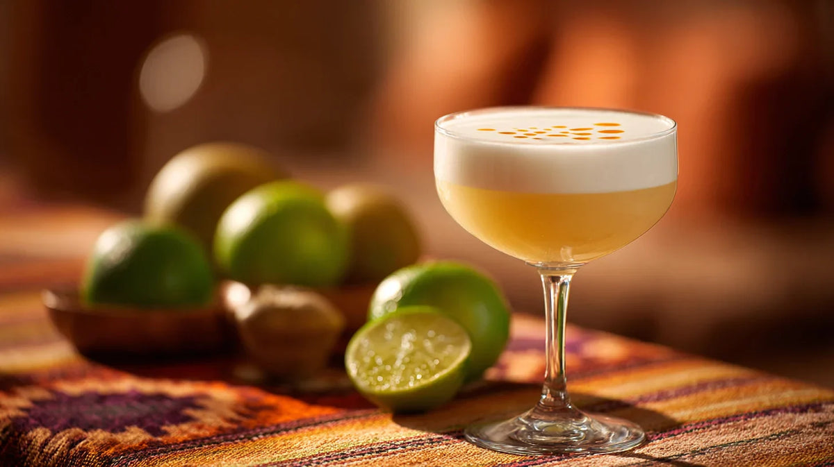 fotografia di un Pisco Sour