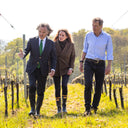 La Famiglia Taittinger con Patrick Mcgrath, fondatore di Domaine Evremond